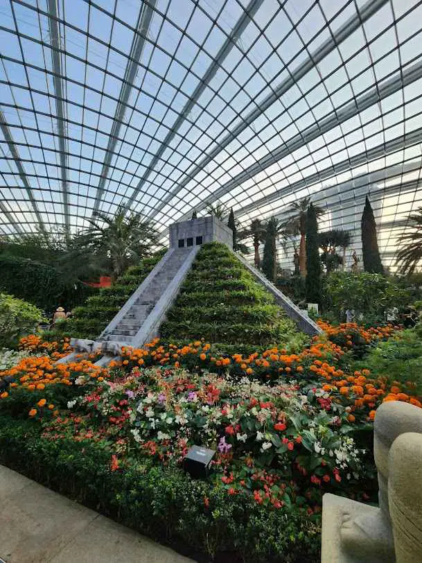 Gardens by the bay flower dome