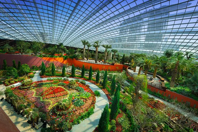 Flower Dome at Gardens by the Bay Singapore 