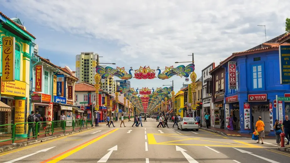 Streets of Little India Singapore