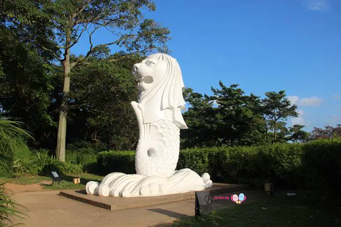 Merlion Statue at Faber Point, Mount Faber