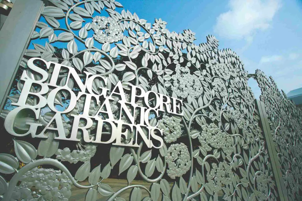Singapore Botanic Gardens Tanglin Gate