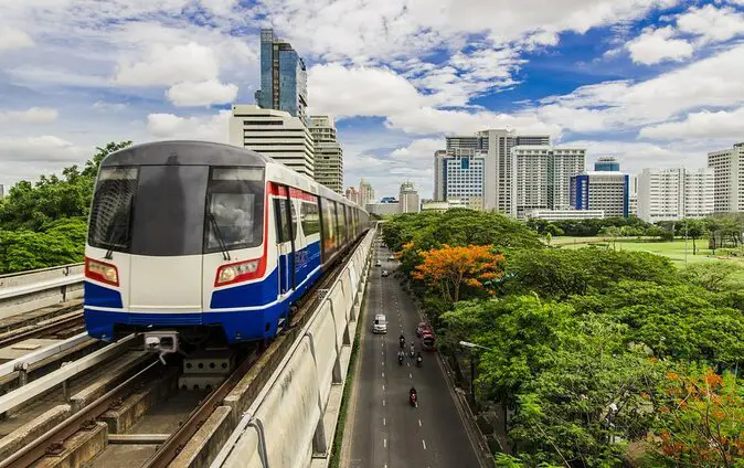 Bangkok Mass Transit System in Thailand