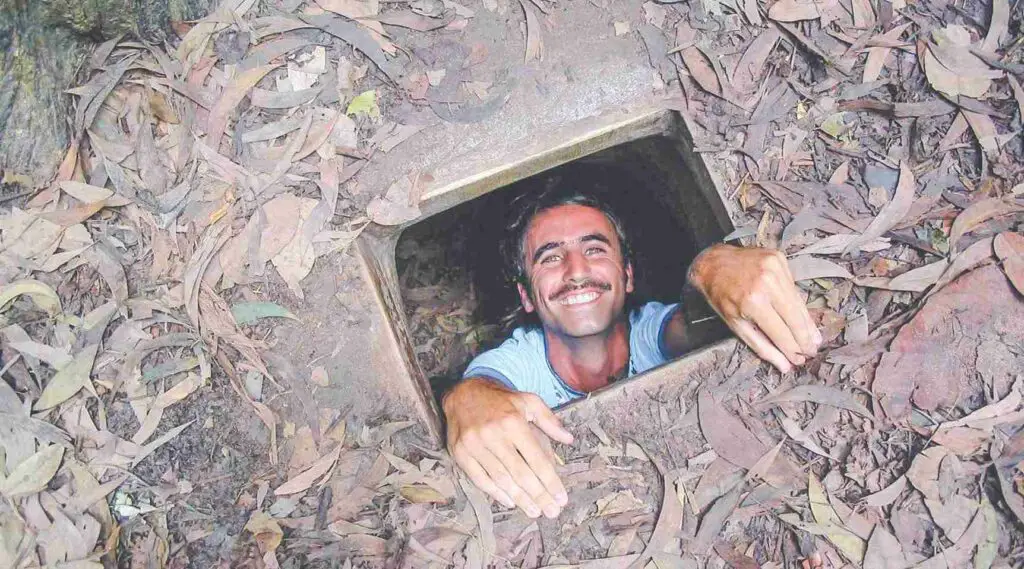 Tunnel experience at Cu Chi Tunnels