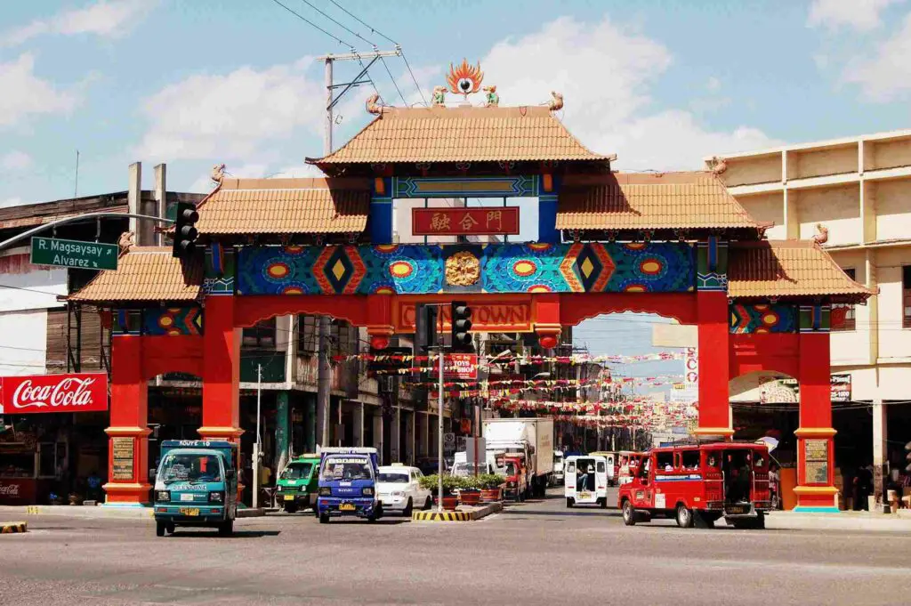 Entrance to Chinatown in Davao