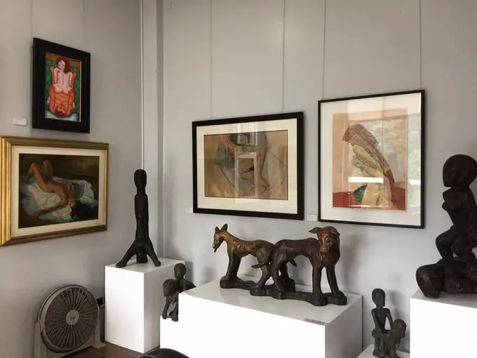 Some displays at the Erotic Gallery of Bencab Museum