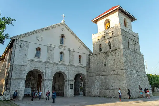 The front of Baclayon Church