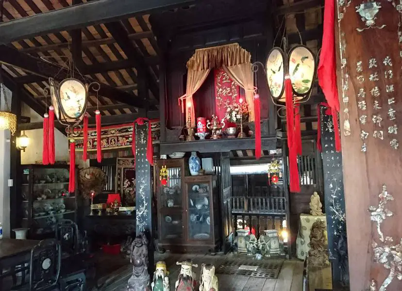Chinese-influenced interiors of the House of Phung Hung
