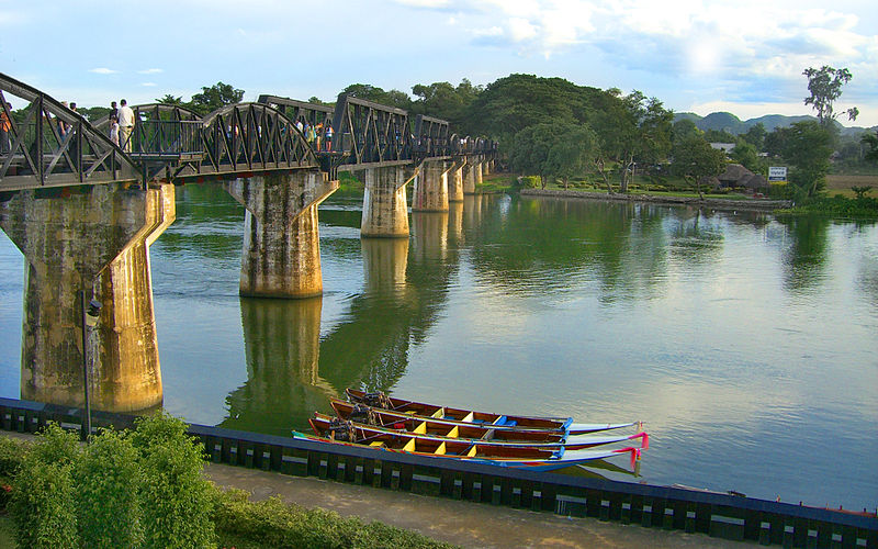 The iconic Death Railway Bridge