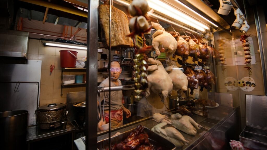 Hawker Stall in Singapore