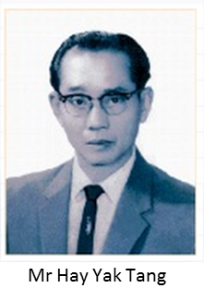 Mr. Yak Seng Hay, original owner of Hay Dairies