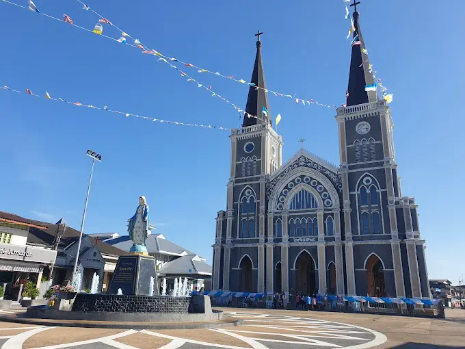 The beautiful Immaculate Conception Cathedral