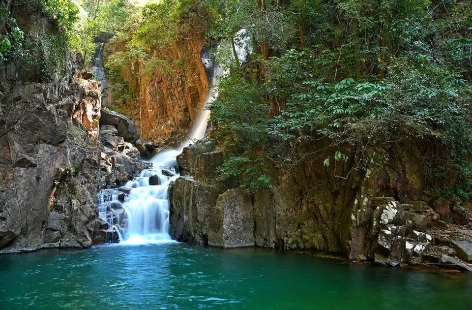 The majestic Namtok Phlio Waterfall