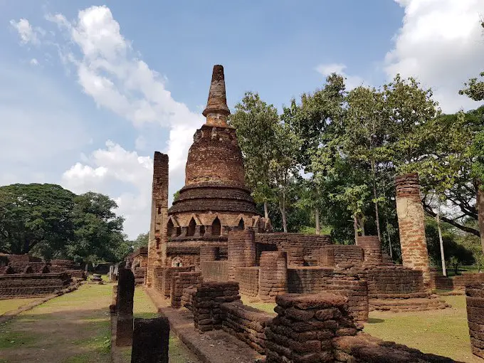 The beautiful Wat Phra That