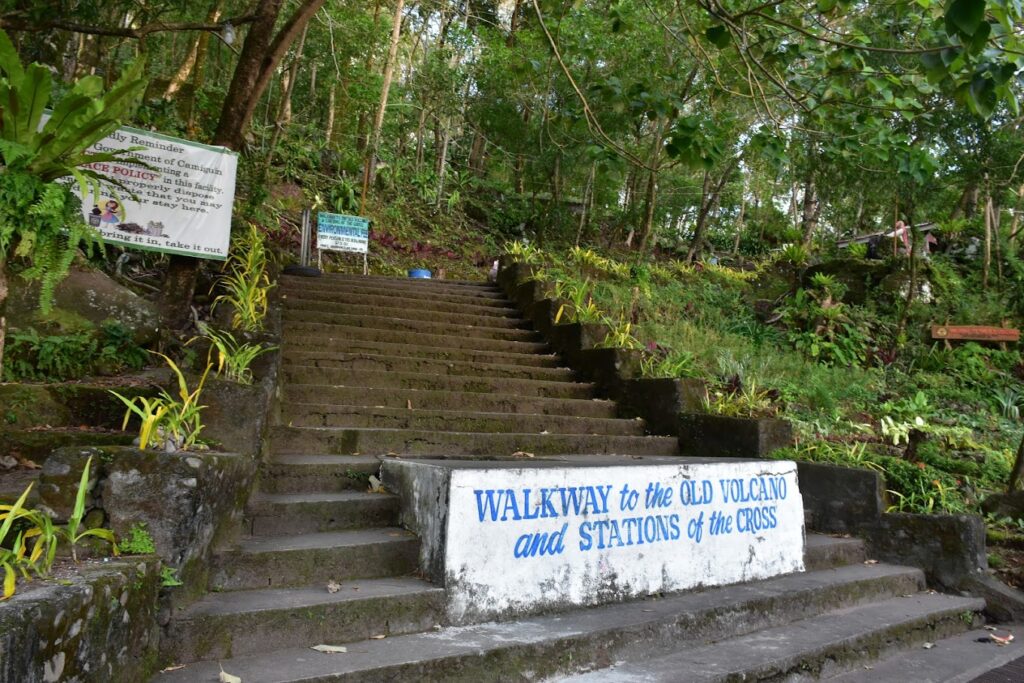 The Walkway To The Old Volcano and Stations of the Cross